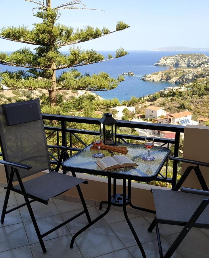 Fnk Apartments With Sea View Agia Pelagia Eksteriør billede