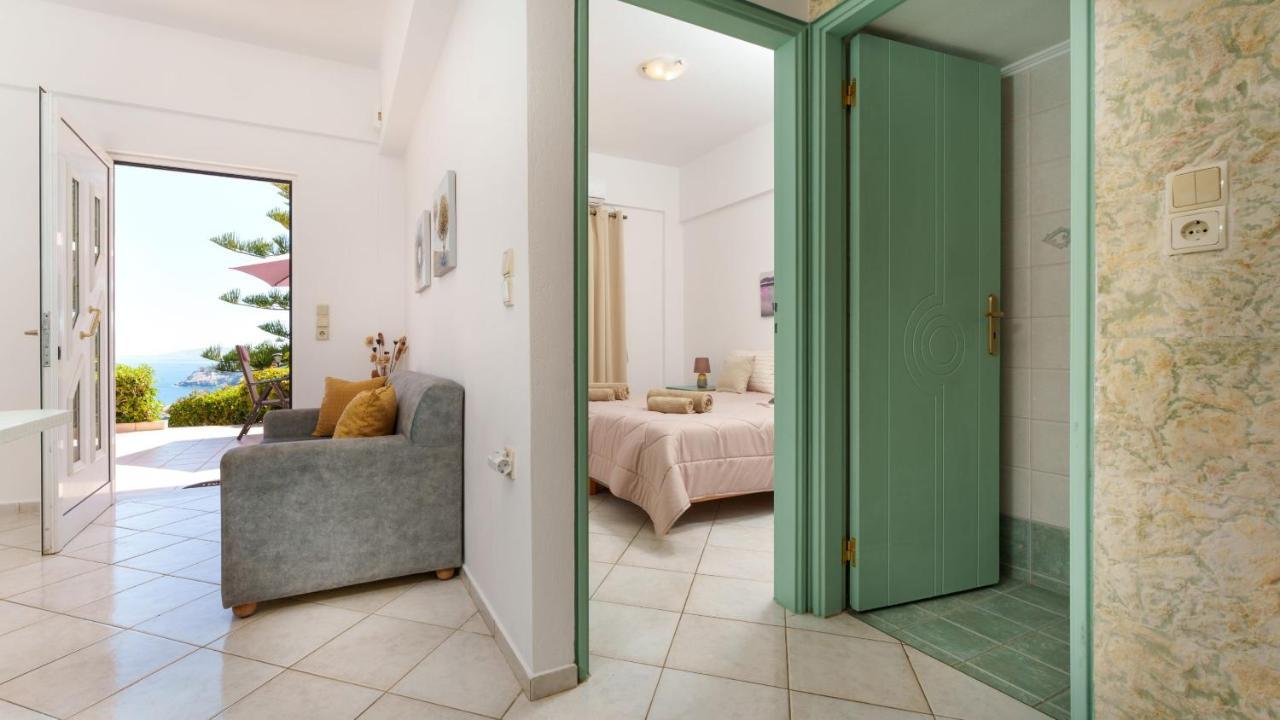 Fnk Apartments With Sea View Agia Pelagia Eksteriør billede