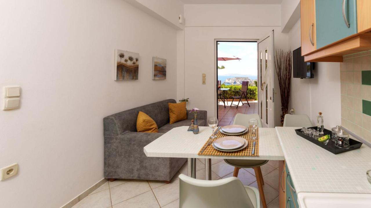 Fnk Apartments With Sea View Agia Pelagia Eksteriør billede