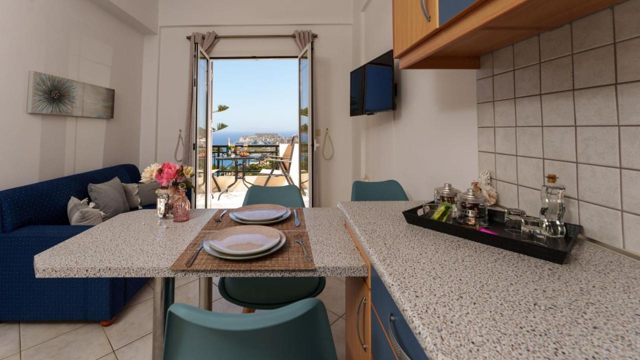 Fnk Apartments With Sea View Agia Pelagia Eksteriør billede