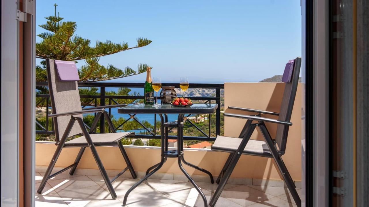 Fnk Apartments With Sea View Agia Pelagia Eksteriør billede