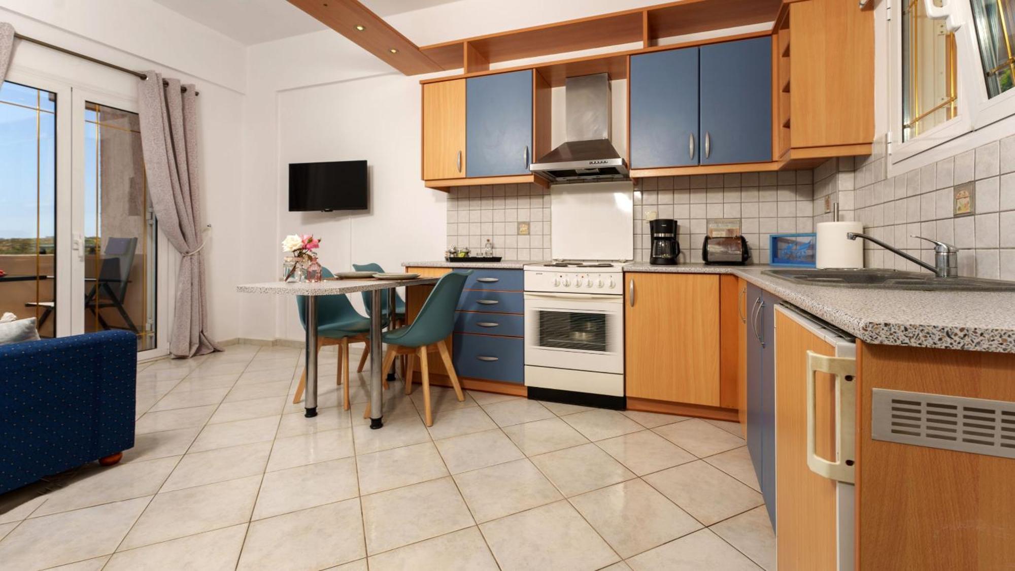 Fnk Apartments With Sea View Agia Pelagia Eksteriør billede
