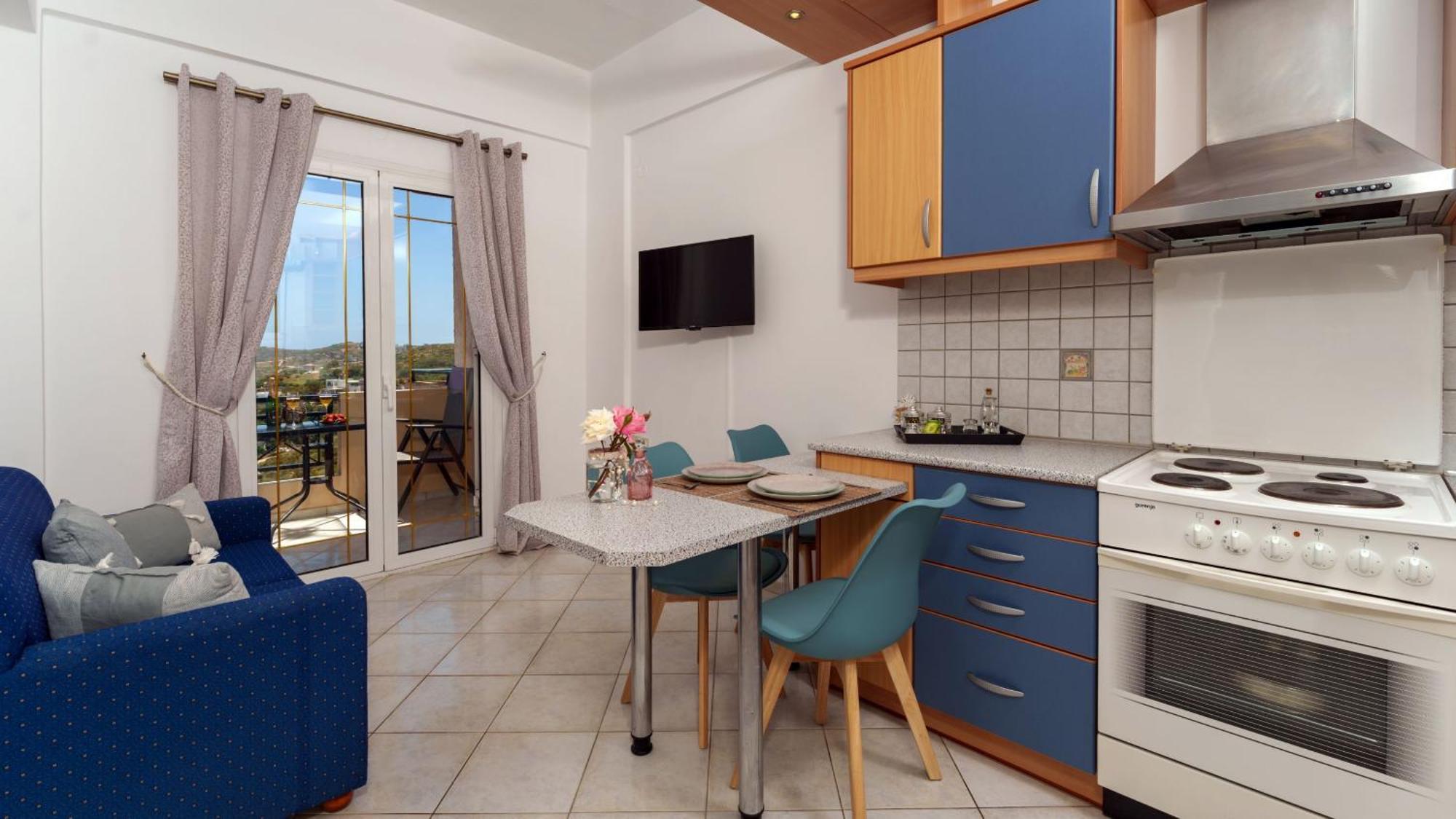 Fnk Apartments With Sea View Agia Pelagia Eksteriør billede