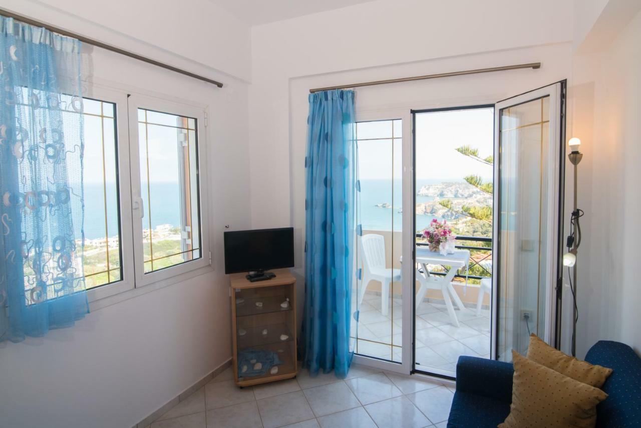 Fnk Apartments With Sea View Agia Pelagia Eksteriør billede