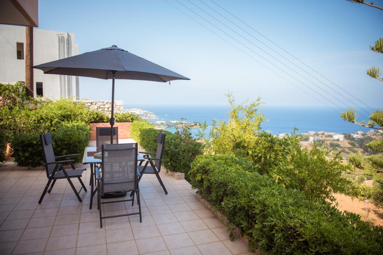 Fnk Apartments With Sea View Agia Pelagia Eksteriør billede